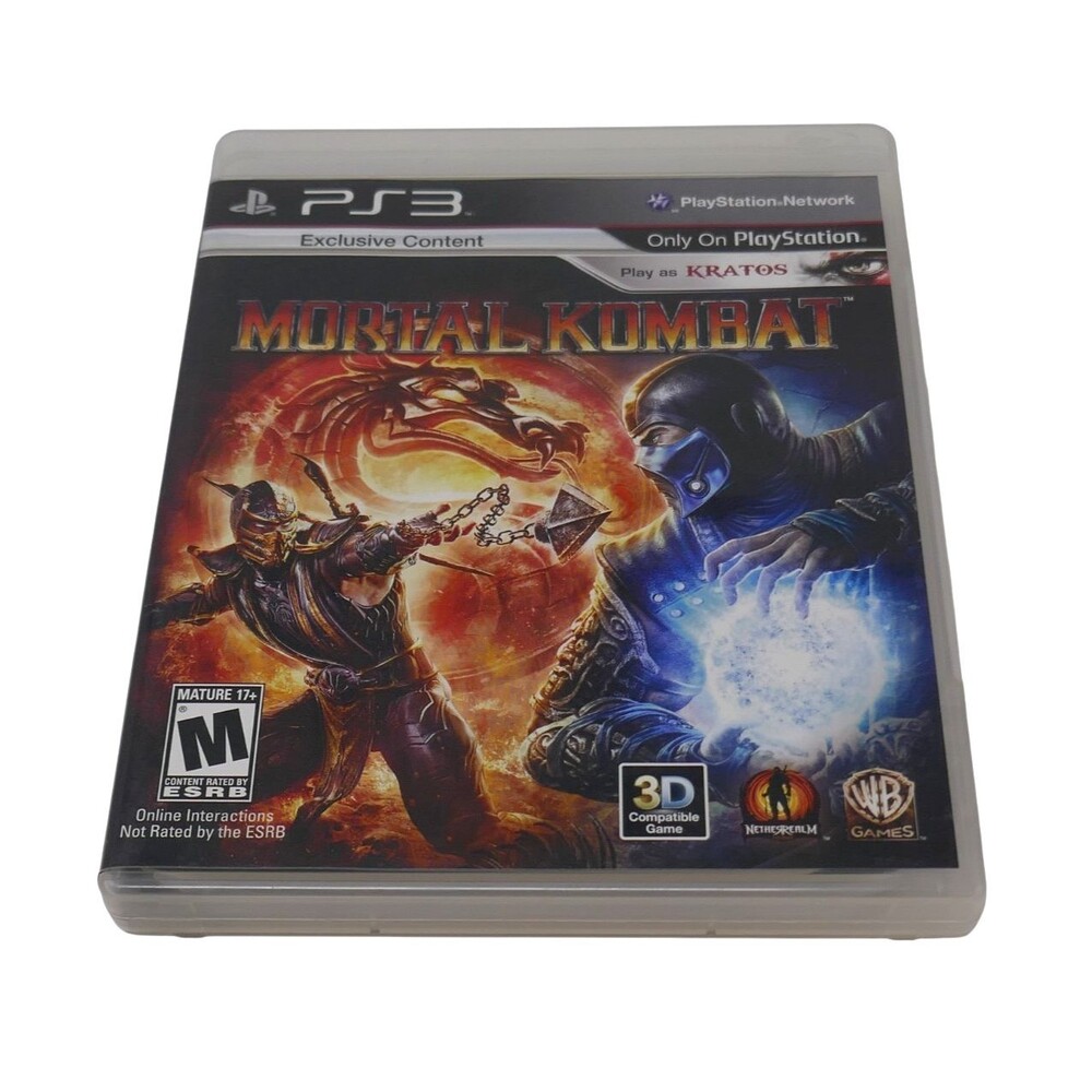 Mortal Kombat PS3 (Sony PlayStation 3, 2011) COMPLETE